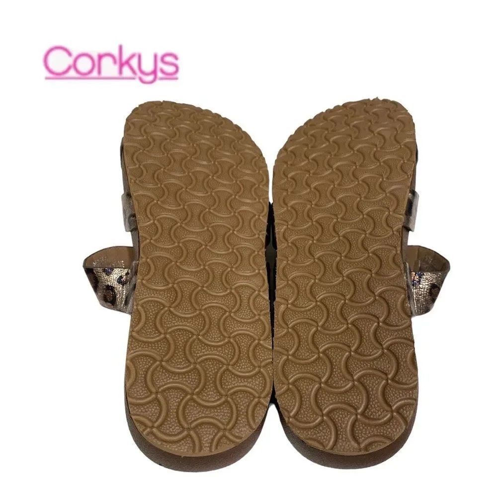 Boutique by Corky's Santa Ana Cheetah Slide Sadnals NEW 11 - Picture 6 of 6